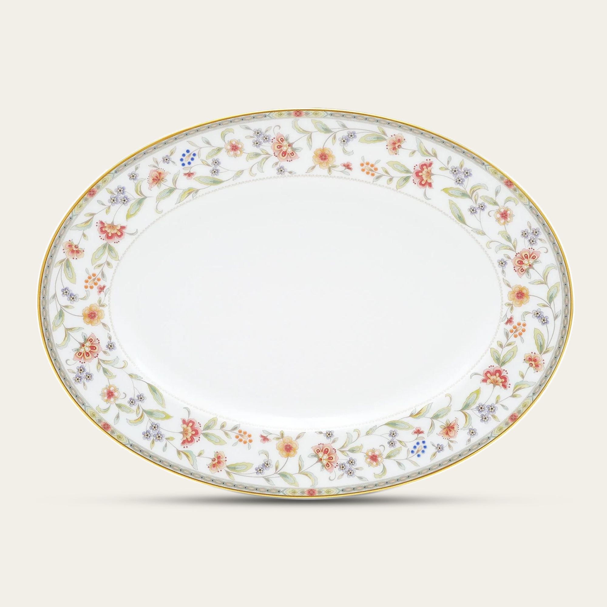 Đĩa Oval cỡ nhỏ (SM) dài 31,2cm sứ xương | Primrose 4909L - 97245