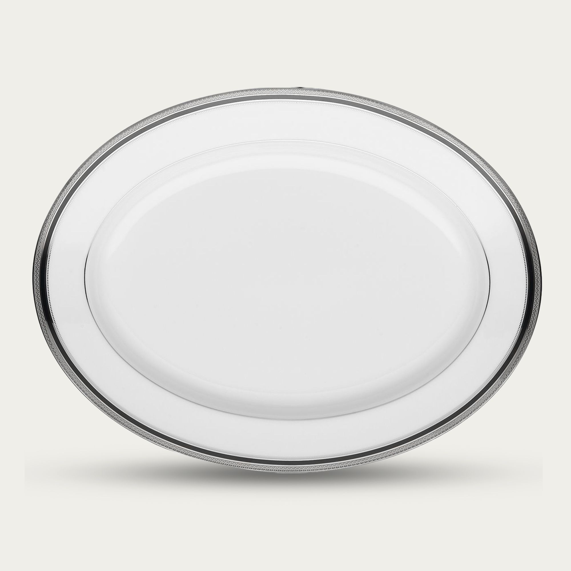 Đĩa Oval cỡ nhỏ (SM) dài 29,4cm sứ trắng | Austin Platinum 4360L - 91345
