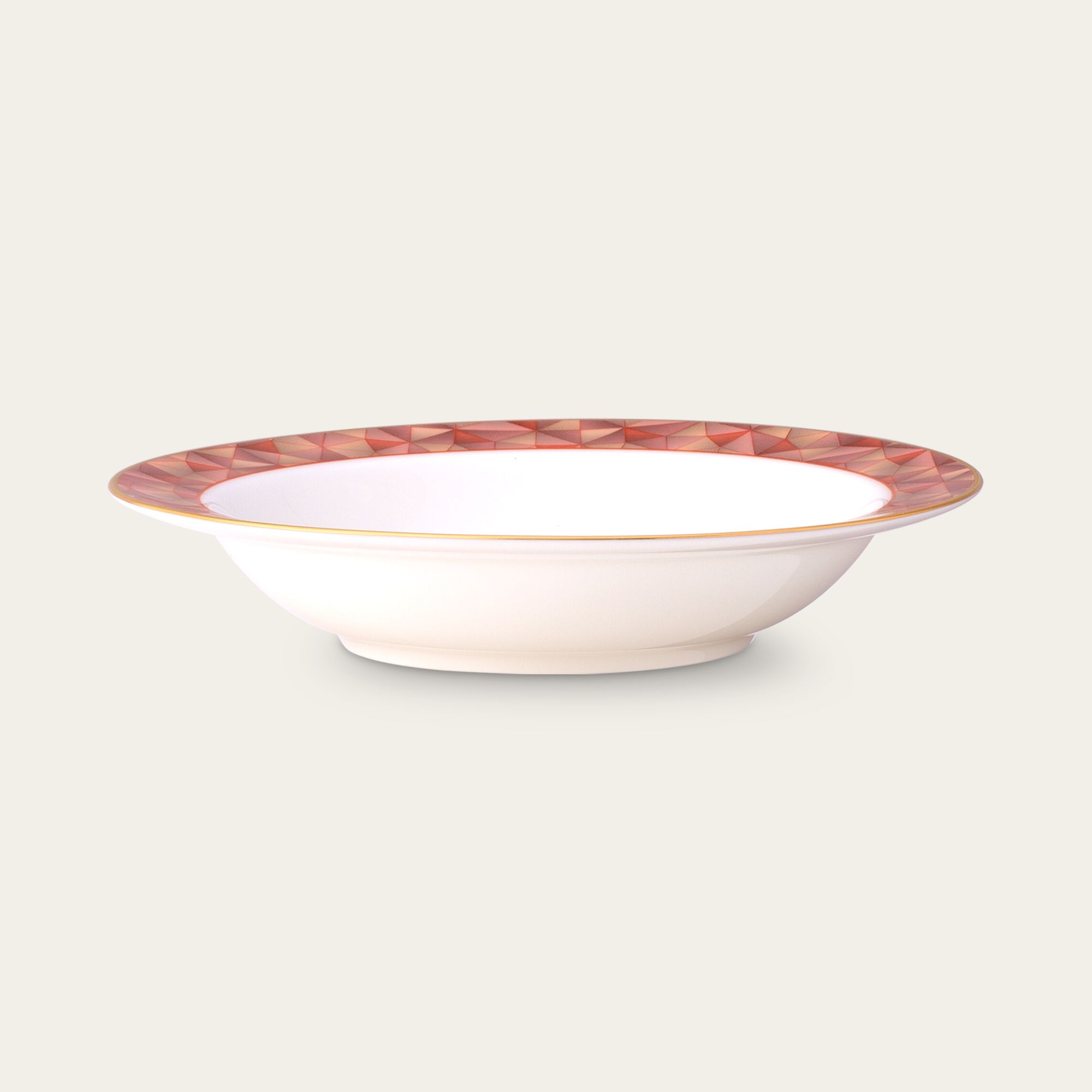 Đĩa sâu lòng 21,4cm dung tích 300ml sứ xương | Splendid Umber 4970L - 97207