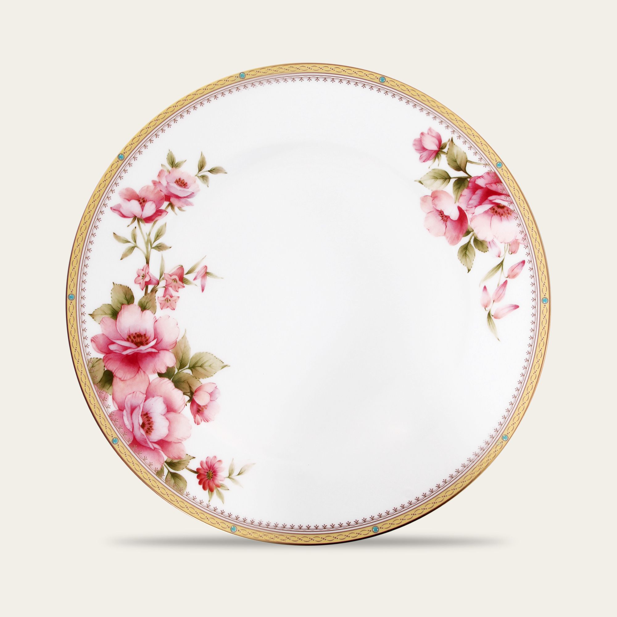 Đĩa tròn cỡ lớn đường kính 27cm sứ xương | Hertford 4861L - 97220