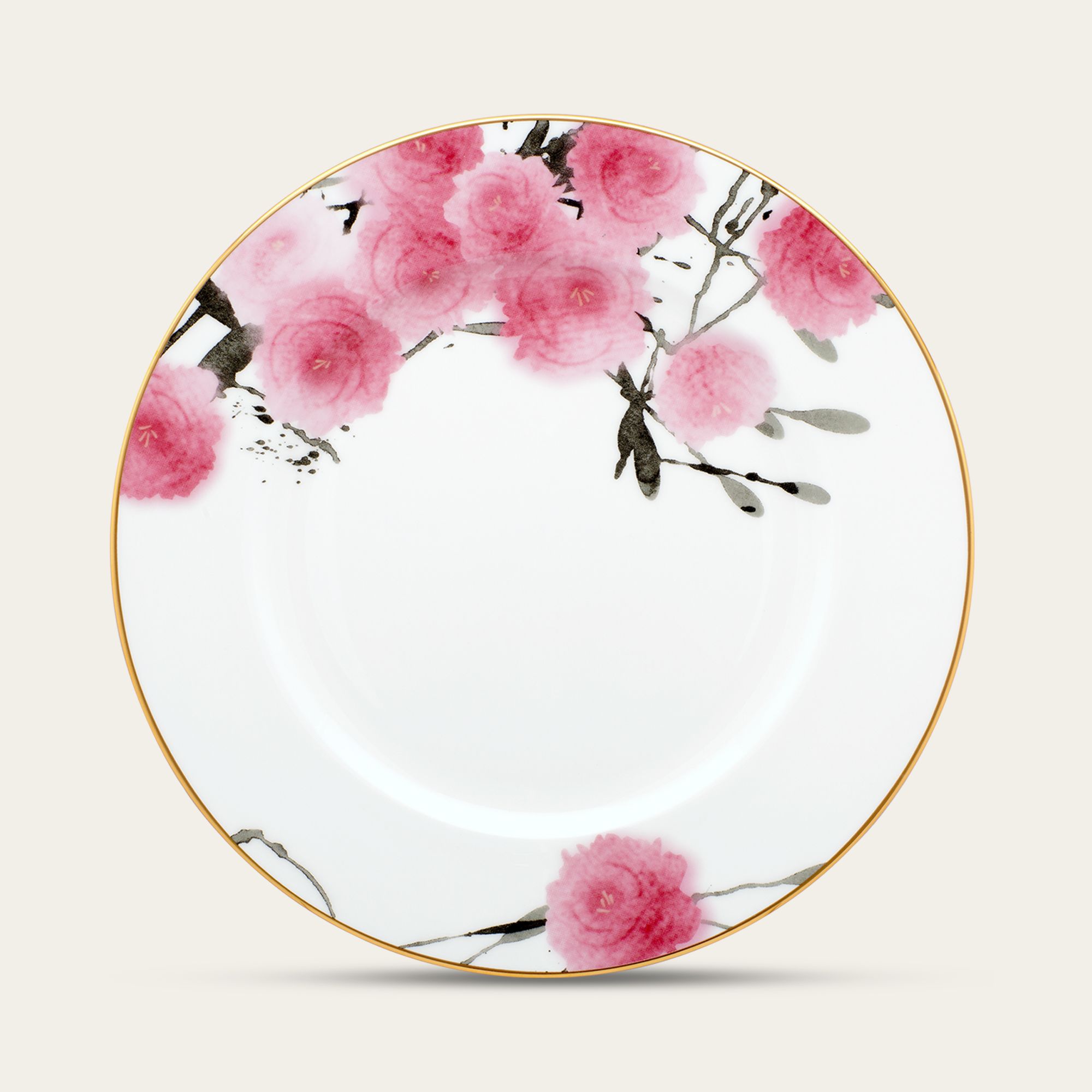 Đĩa tròn cỡ lớn đường kính 27cm sứ xương | Yae 4968L - 97220