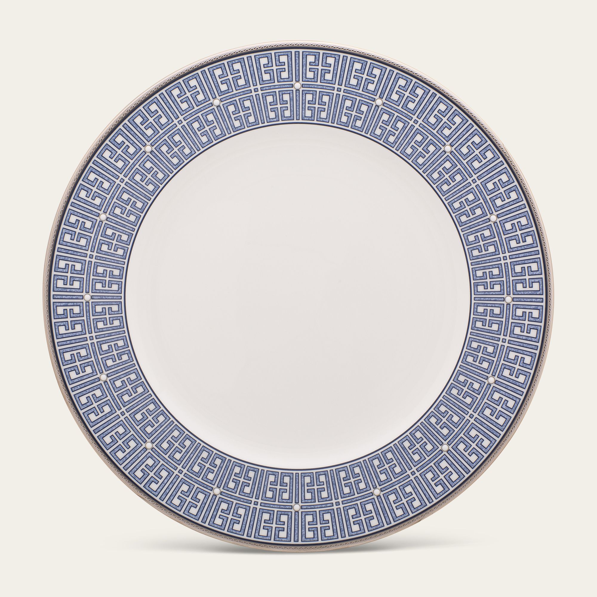 Đĩa tròn cỡ lớn đường kính 28,1cm sứ xương | Infinity Blue 4978L - 97320