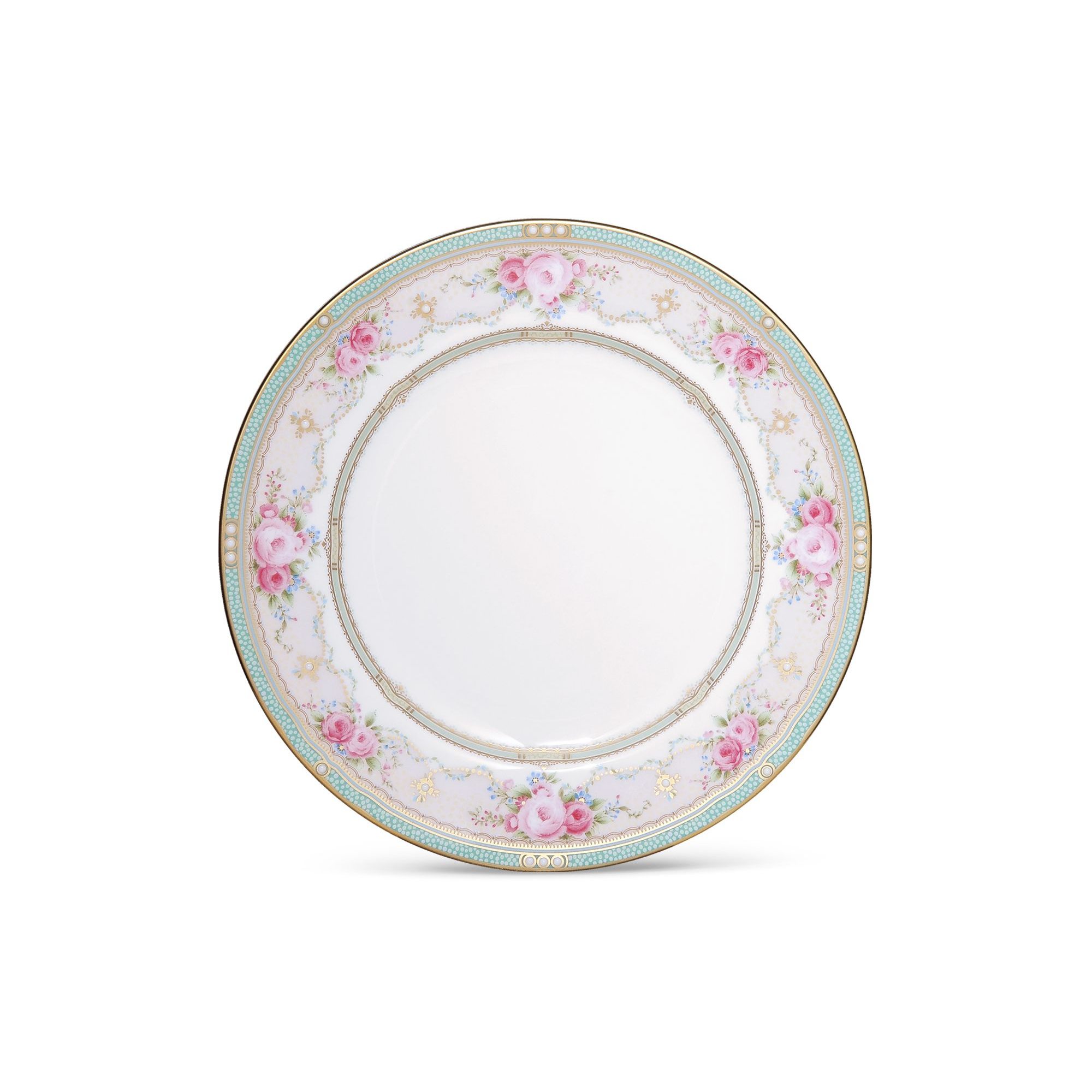 Đĩa tròn cỡ vừa đường kính 21,2cm sứ xương | Palace Rose 4863L - 97211