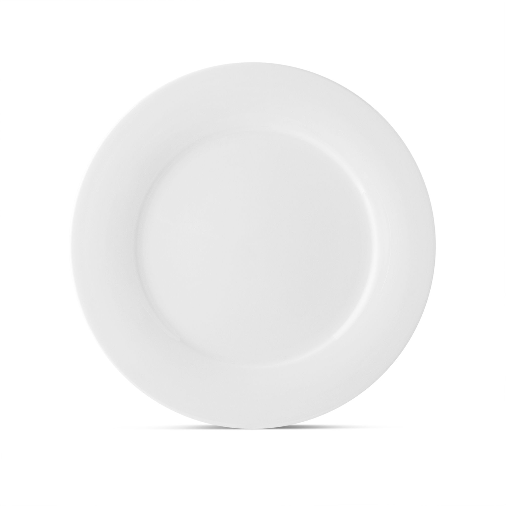 Đĩa tròn cỡ lớn (LG) đường kính 30,2cm sứ xương | Plain White 9990L - 58505A