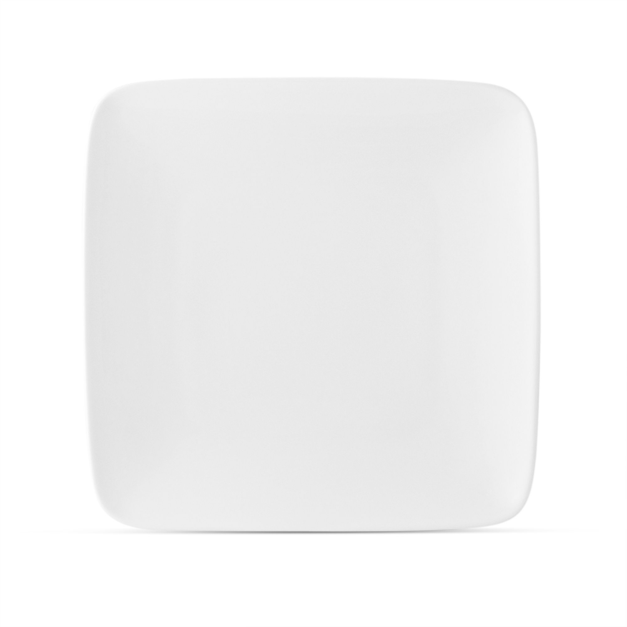 Đĩa vuông coupe cỡ lớn cạnh dài 27cm sứ xương | Plain White 4850L - 97318