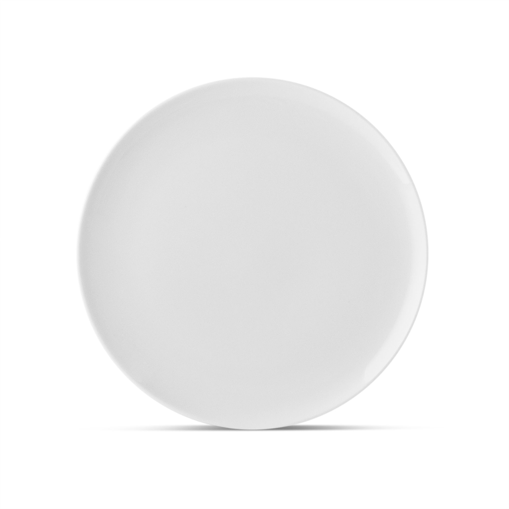 Đĩa tròn cỡ vừa đường kính 22,4cm sứ trắng | N4 1628L - 05522A