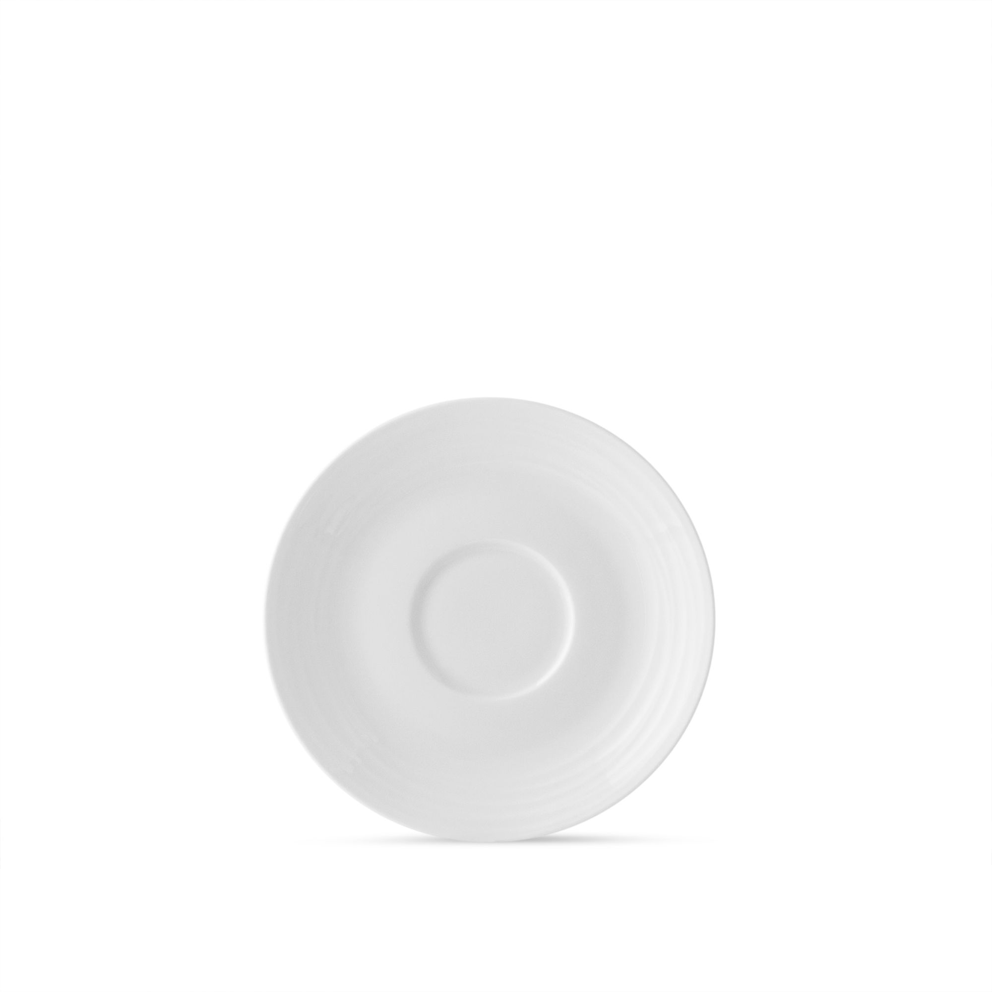 Đĩa lót chén (tách) uống trà, cà phê loại nhỏ 90ml, đường kính 12,5cm sứ xương | Conjunto 4943L - 93992S
