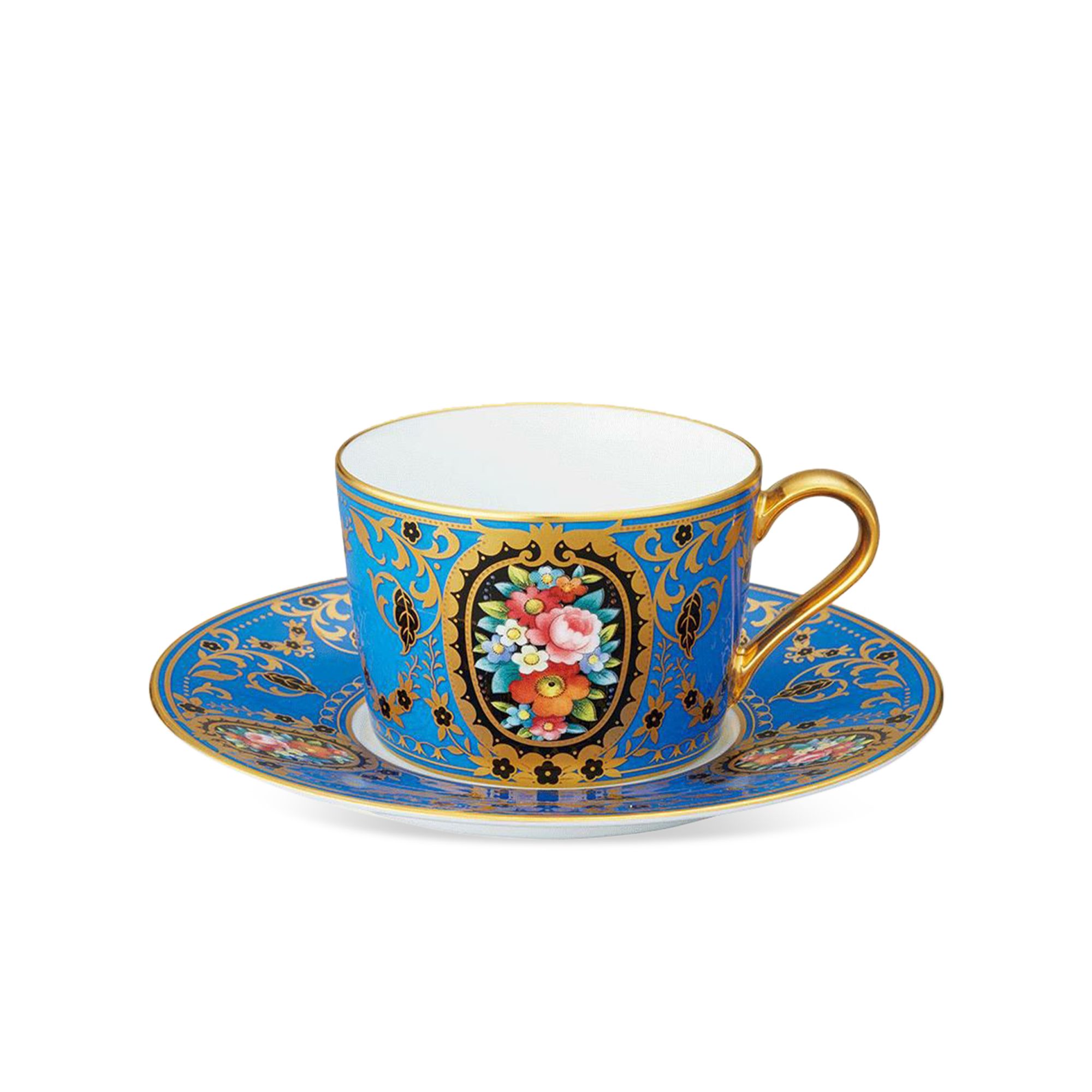  Chén trà (tách trà) kèm đĩa lót dung tích 210ml sứ trắng cao cấp | The Homage Collection H-765J-T2401 