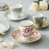  Chén trà (tách trà) kèm đĩa lót dung tích 160ml sứ trắng cao cấp | The Homage Collection H-772J-T2403 