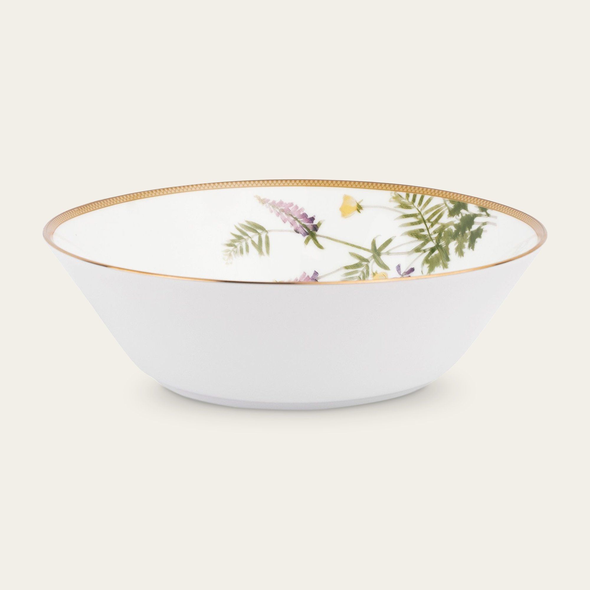 Bát canh (tô canh) tròn 22,2cm dung tích 1.400ml sứ trắng | New Morning 1738L - 91008