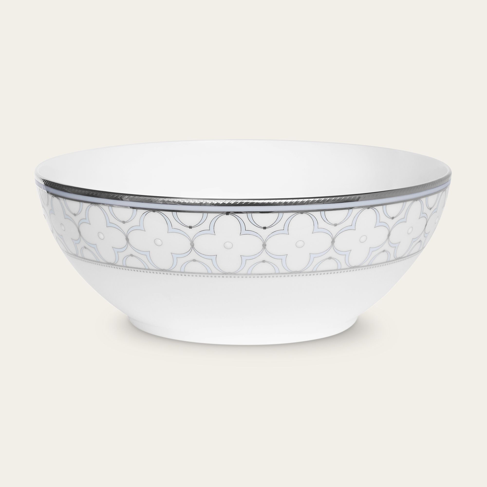 Bát canh (tô canh) tròn 22,4cm dung tích 1.950ml sứ xương | Trefolio Platinum 4957L - 97382