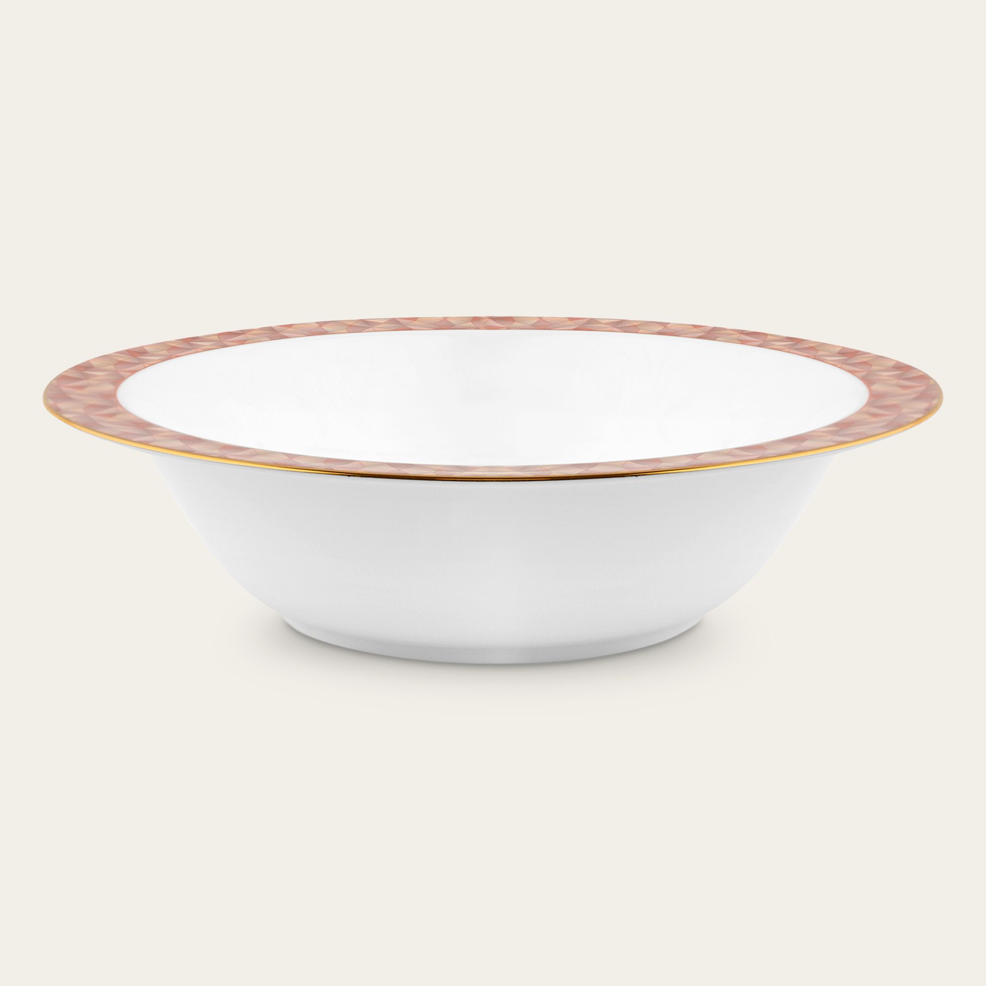 Bát canh (tô canh) tròn 24,4cm dung tích 1.120ml sứ xương | Splendid Umber 4970L - 97208