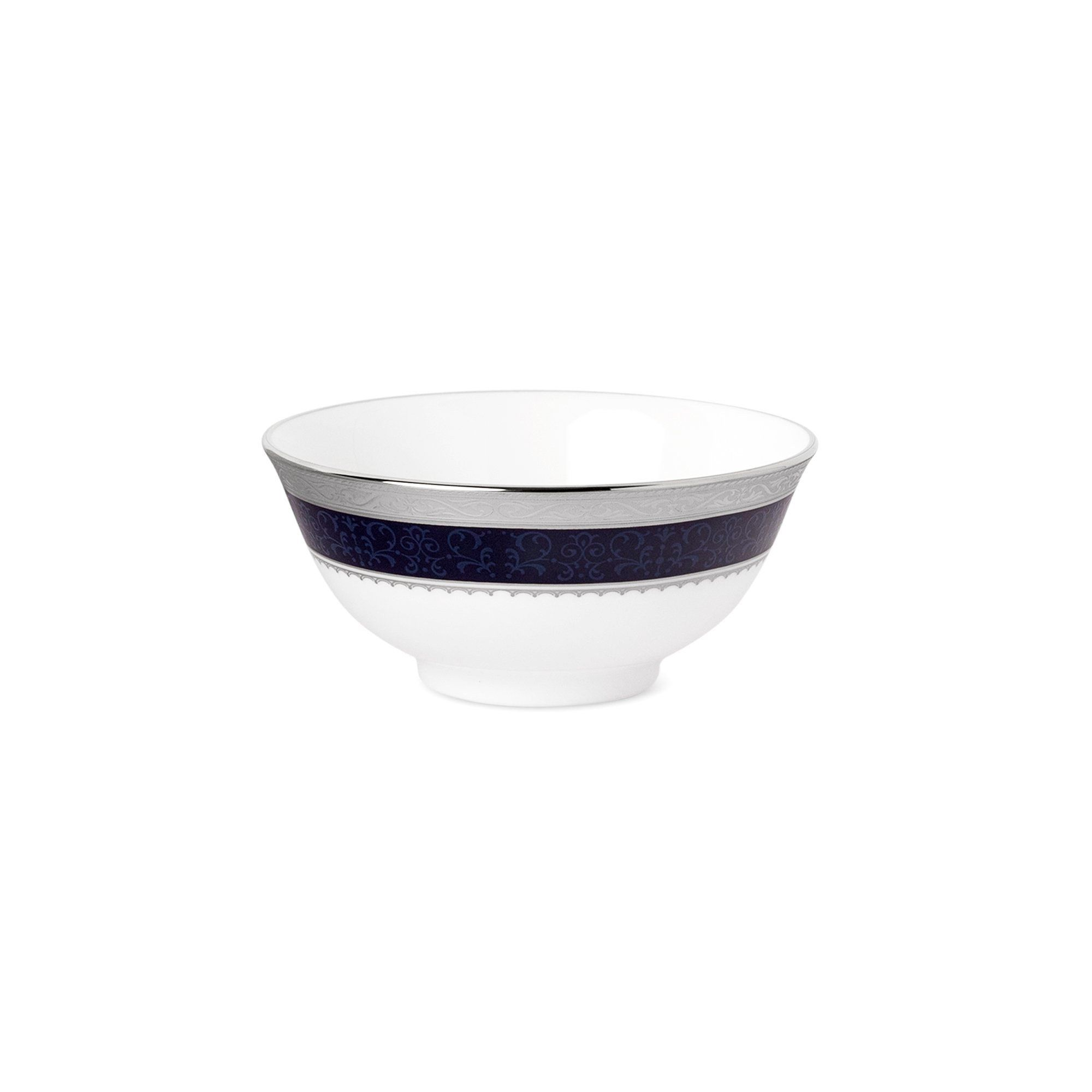 Bát cơm (chén cơm) 11,6cm dung tích 280ml sứ xương | Odessa Cobalt Platinum 4922L - 50182A
