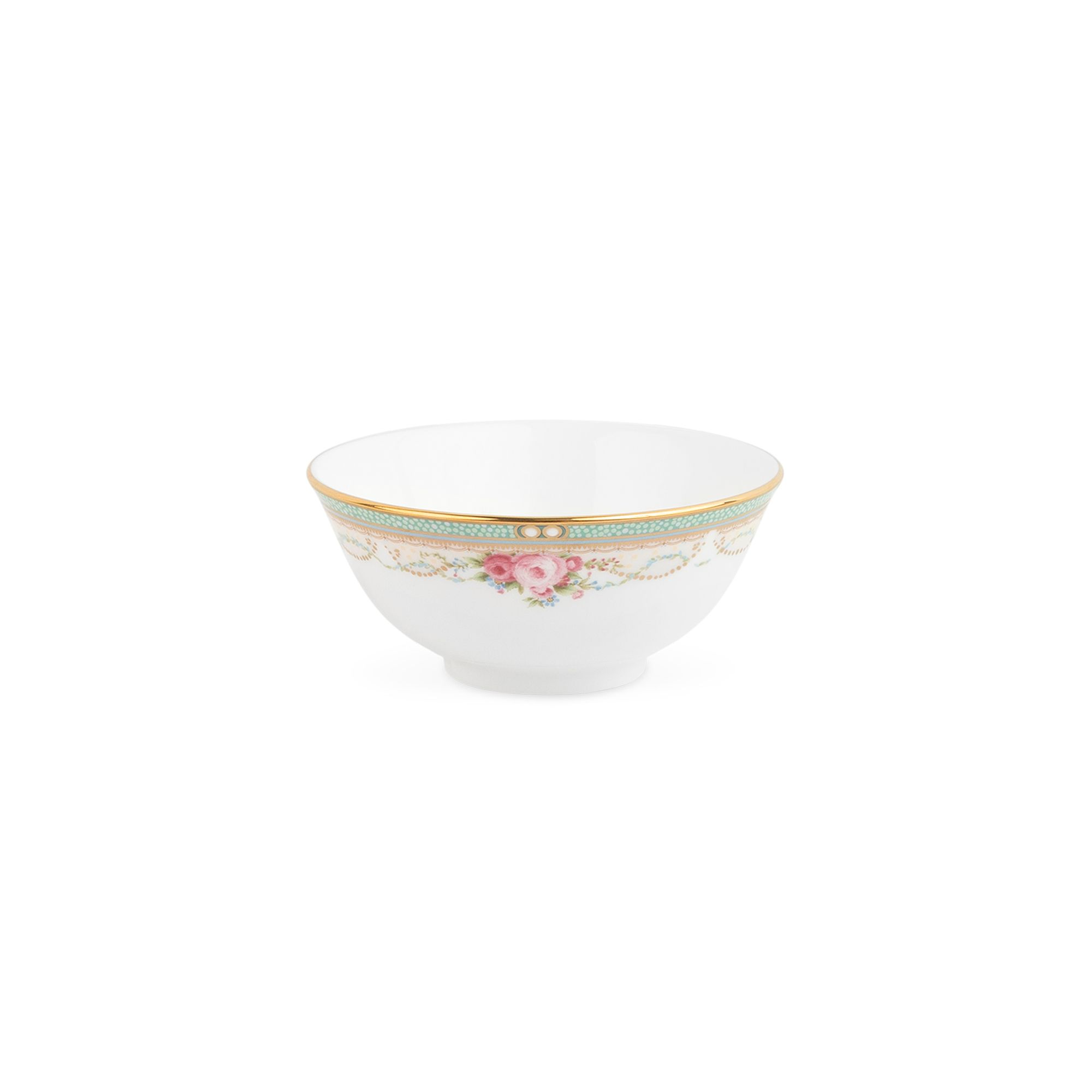Bát cơm (chén cơm) 11,6cm dung tích 280ml sứ xương | Palace Rose 4863L - 50182A