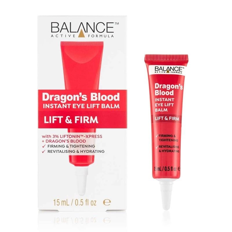  Kem dưỡng mắt săn chắc da Balance Active Skincare Dragon’s Blood Instant Eye Lift Balm 15ml (UK - Anh Quốc) 