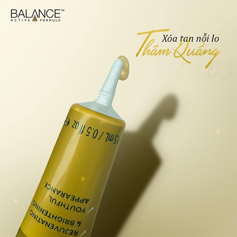  Serum trẻ hóa da mắt Balance Active Skincare Gold Collagen Rejuvenating Eye 15ml (UK - Anh Quốc) 