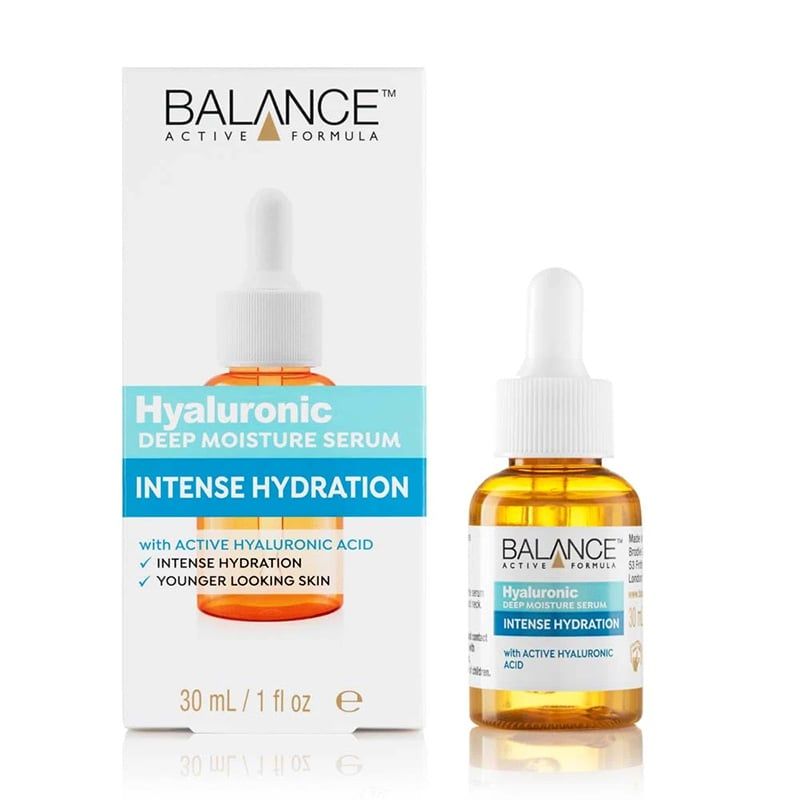 Serum cấp nước dưỡng ẩm sâu Balance Active Skincare Hyaluronic Deep Moisture 30ml (UK - Anh Quốc)