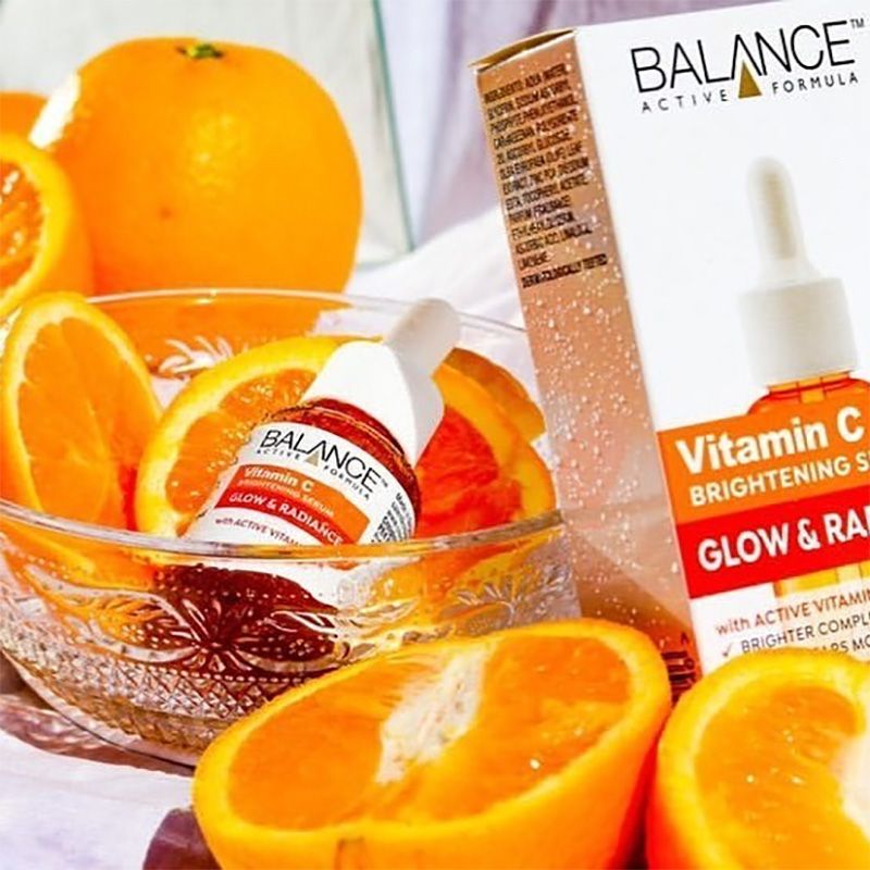  Serum sáng da, mờ thâm Balance Active Skincare Vitamin C Brightening 30ml (UK - Anh Quốc) 