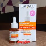  Serum sáng da, mờ thâm Balance Active Skincare Vitamin C Brightening 30ml (UK - Anh Quốc) 