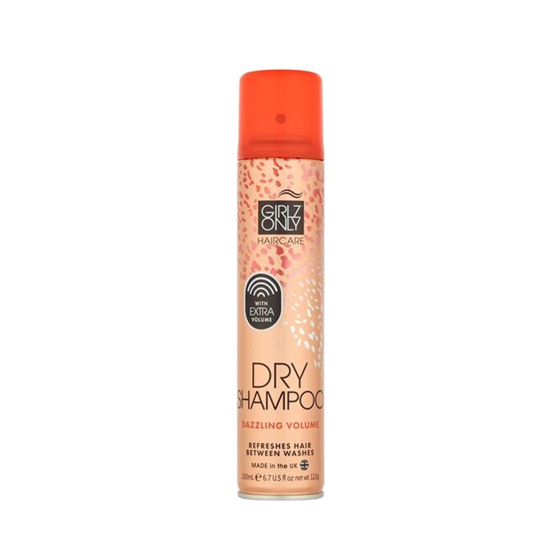 Dầu Gội Khô Girlz Only Dry Shampoo Dazzling Volume 200ml (UK - Anh Quốc)