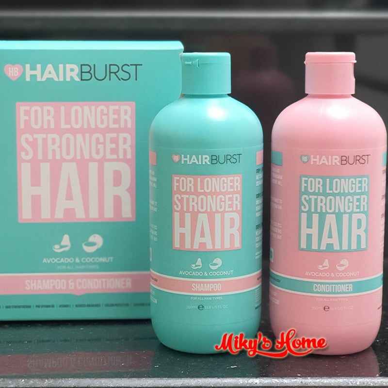 Bộ dầu gội và dầu xả HairBurst Shampoo Conditioner Set 350ml (UK - Anh Quốc)