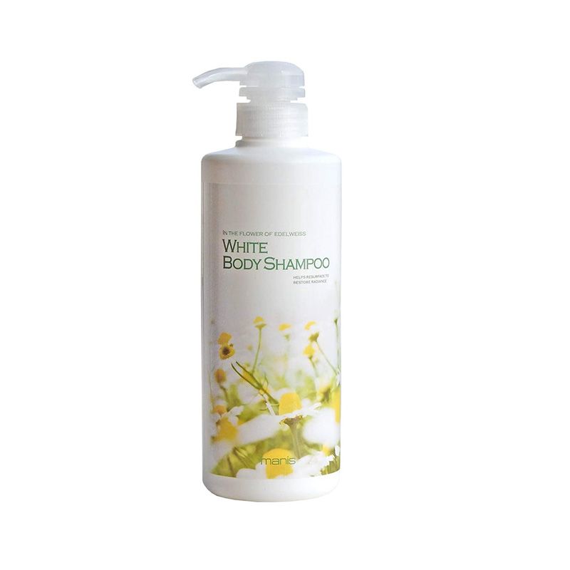 Sữa tắm trắng da hương hoa cúc Manis White Body Shampoo 450ml (Nhật)