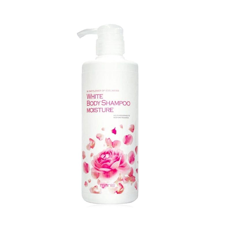 Sữa tắm trắng da hương hoa hồng Manis White Body Shampoo Rose 450ml (Nhật)