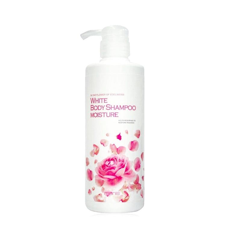  Sữa tắm trắng da hương hoa hồng Manis White Body Shampoo Rose 450ml (Nhật) 