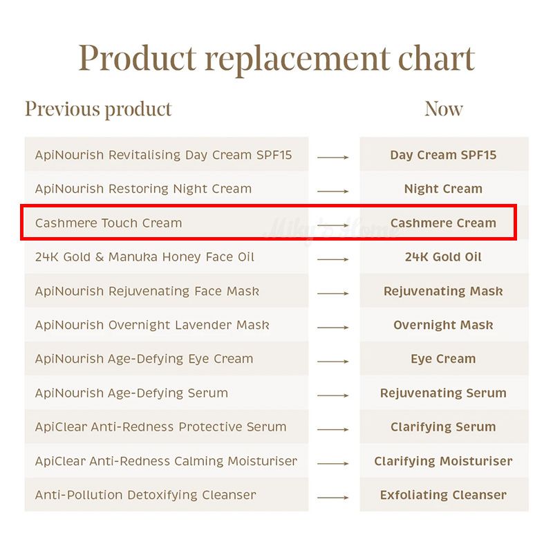 Kem dưỡng trẻ hóa mềm mại da Manuka Doctor Skincare Cashmere Cream 40ml (UK - Anh Quốc)