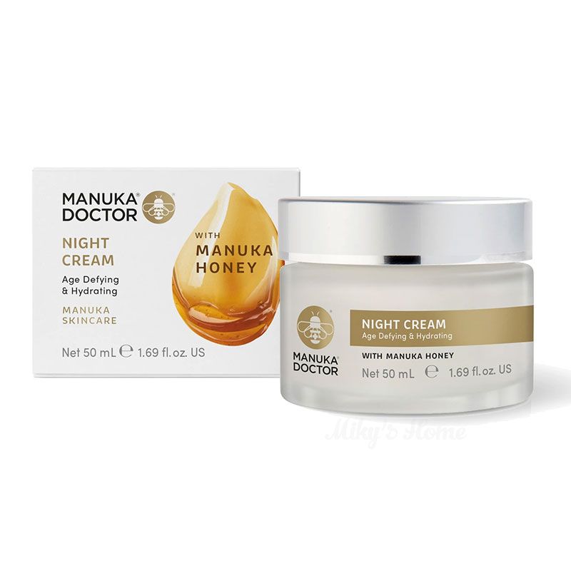  Kem dưỡng đêm trẻ hóa phục hồi da Manuka Doctor Skincare Night Cream 50ml (UK - Anh Quốc) 