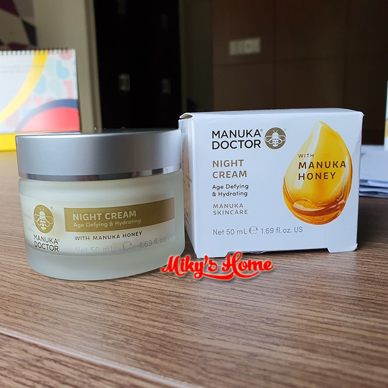  Kem dưỡng đêm trẻ hóa phục hồi da Manuka Doctor Skincare Night Cream 50ml (UK - Anh Quốc) 