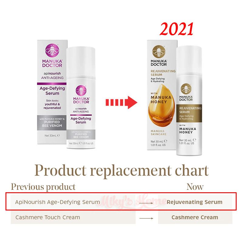 Serum dưỡng da trẻ hóa Manuka Docktor Skincare Rejuvenating Serum 30ml (UK - Anh Quốc)