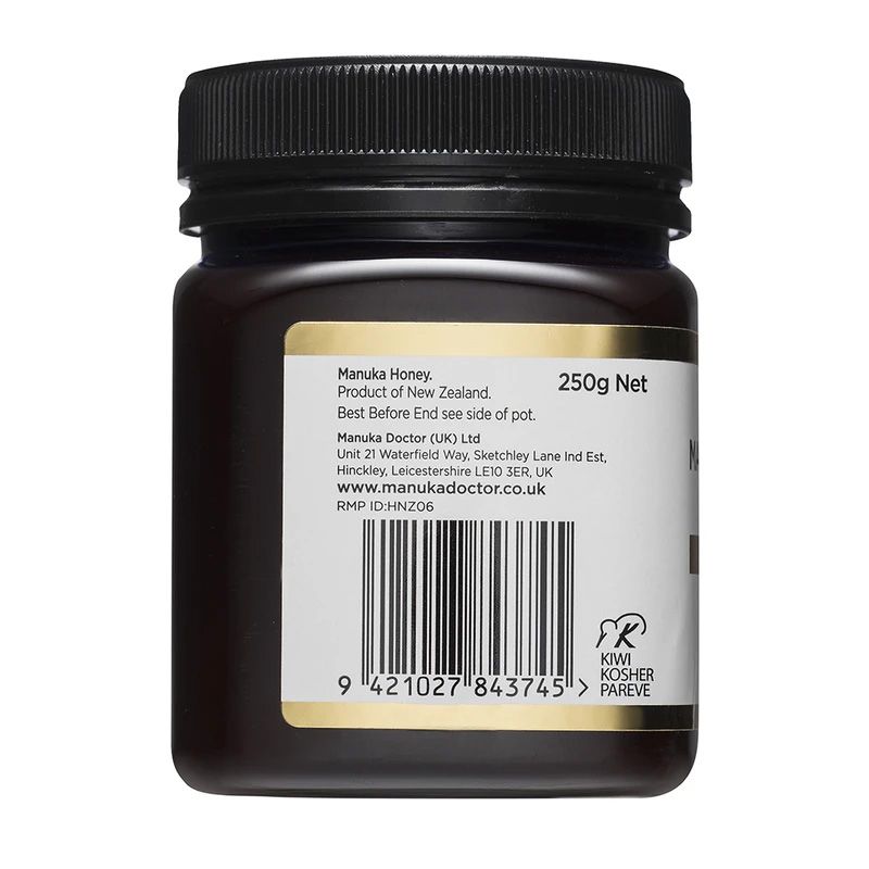 Mật ong Manuka Doctor Honey Monofloral 140 MGO 250g (UK - Anh Quốc)