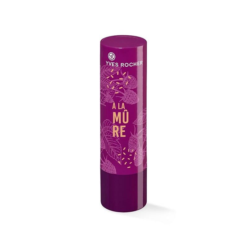 Son dưỡng Yves Rocher hương Việt Quất Blackberry (Mûre) Tinted Lip Balm 4.8g (Pháp)