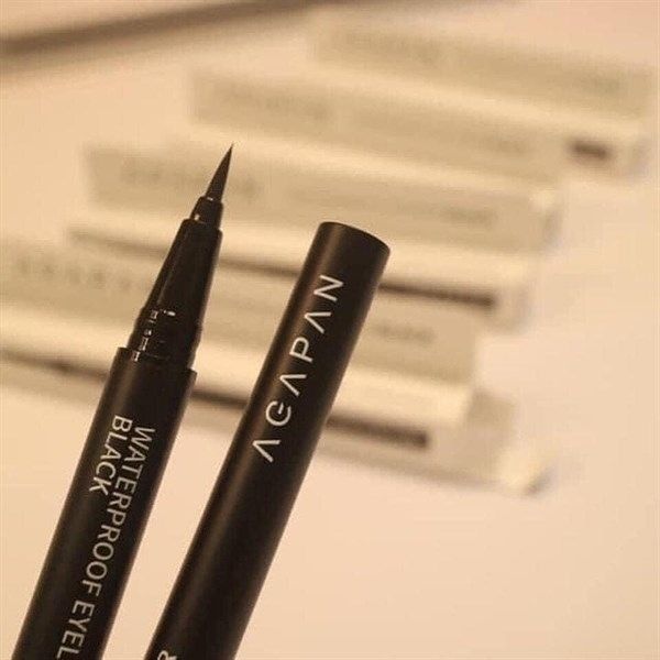 Agapan_Kẻ Mắt Dạ Không Lem, Không Trôi Waterproof Eyeliner Black