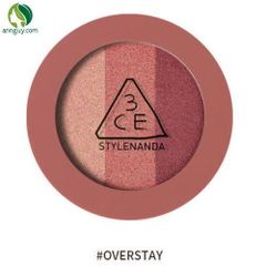 3CE_Phấn Mắt 3 Màu Mood Recipe Triple Shadow #Over Stay