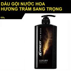 BT_Xmen_Dầu Gội For Boss Nước Hoa Luxury 650g