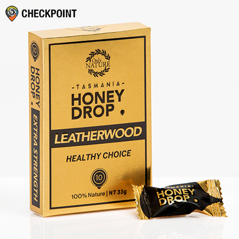  Kẹo Sả Nhân Mật Ong Honey Drop Only Nature (Hộp 10v) 