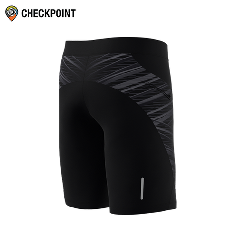  Quần thể thao nam Mude Fitness Pants Crazylines Black/Grey 