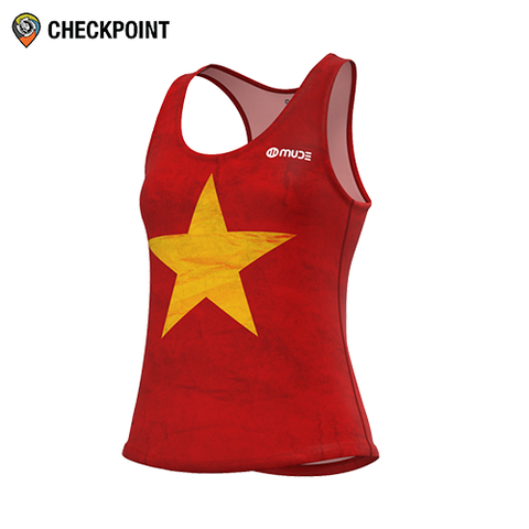  Áo thể thao Mude Singlet Marathon Evasé Vietnam 