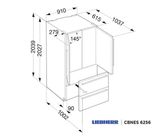 Tủ Lạnh Side By Side Liebherr CBNES 6256