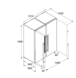 Tủ Lạnh Liebherr SBSes 8773-21 Steel