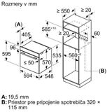 Lò nướng Bosch HRA512ES0 seri 4