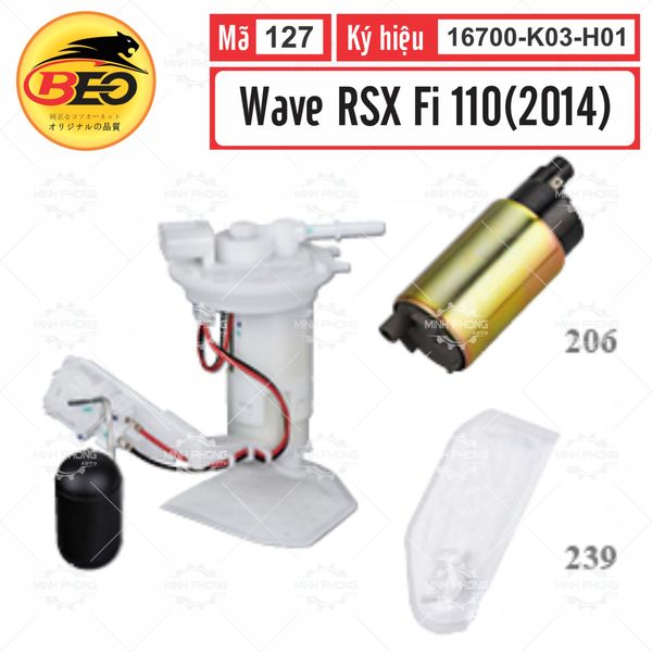 Bộ bơm xăng Beo Wave RSX Fi 110 (2014) - 127