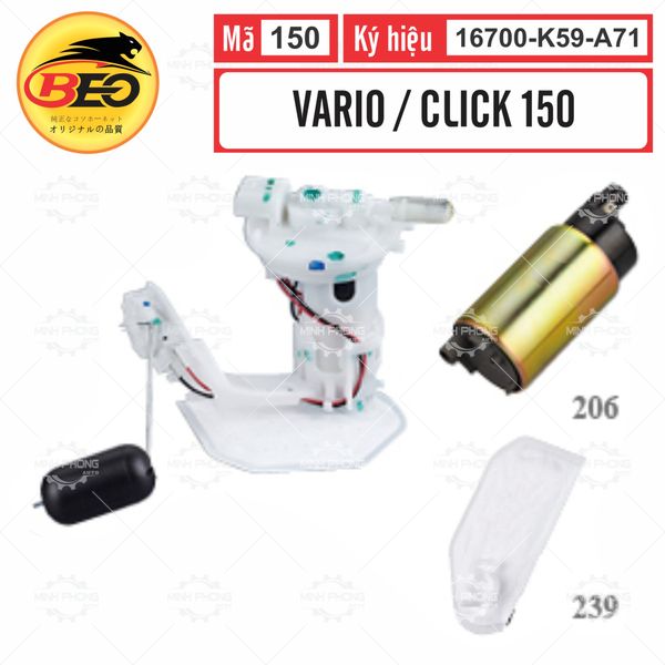 Bộ bơm xăng Beo VARIO 150 / CLICK - 150