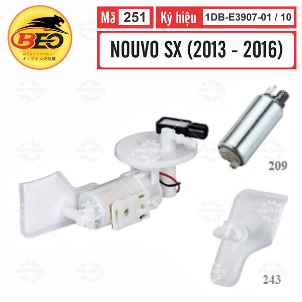 Bộ bơm xăng Beo NOUVO SX (2013 - 2016) - 251