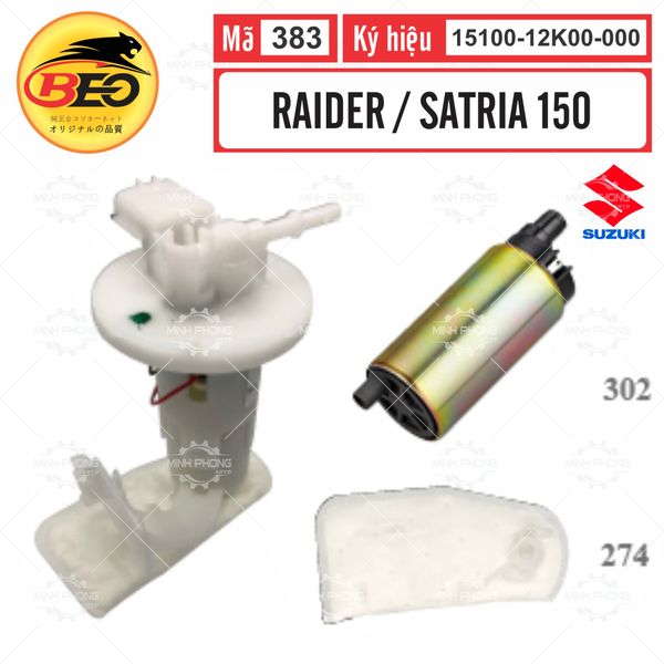 Bộ Bơm xăng Beo Raider/Satria 150 - 383