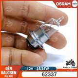 Đèn PHA HALOGEN xe máy OSRAM Mã 62337RV (35W/35W - 12V) (Hộp 10 Cái)