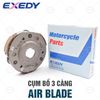 Cụm bố 3 càng EXEDY AIR BLADE 125 (Guốc văng ly hợp)