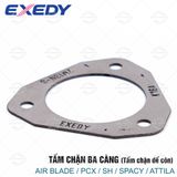 Tấm chặn 3 càng /Tấm chặn đế côn EXEDY AB /PCX /SH /SPACY /ATTILA